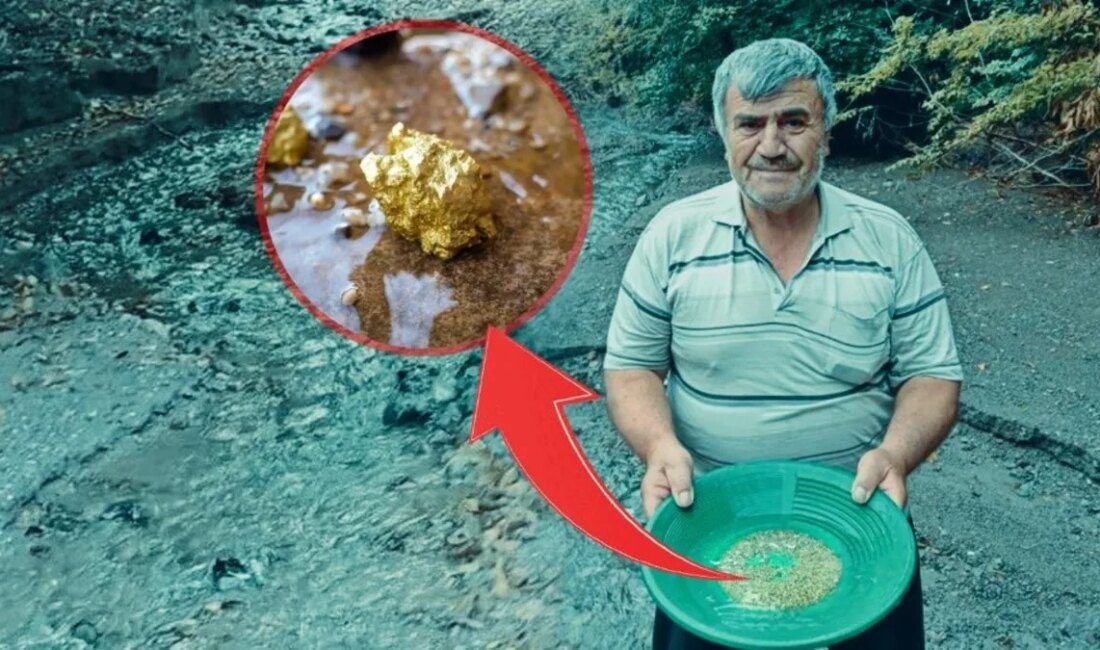 Hobi Olarak Altın Arayan Adam Gündemde: 68 Yaşındaki İsmail Uslu’nun