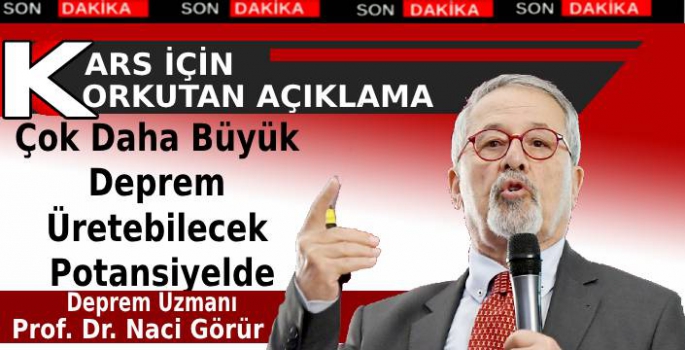 Deprem Uzmanından Kars İçin Korkutan Açıklama! Kars’ta 4.1 Büyüklüğünde Deprem