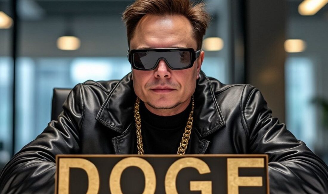 Elon Musk’ın, Dogecoin’e olan ilgisini yansıtmak amacıyla oluşturduğu ‘DOGE’ kısaltması,