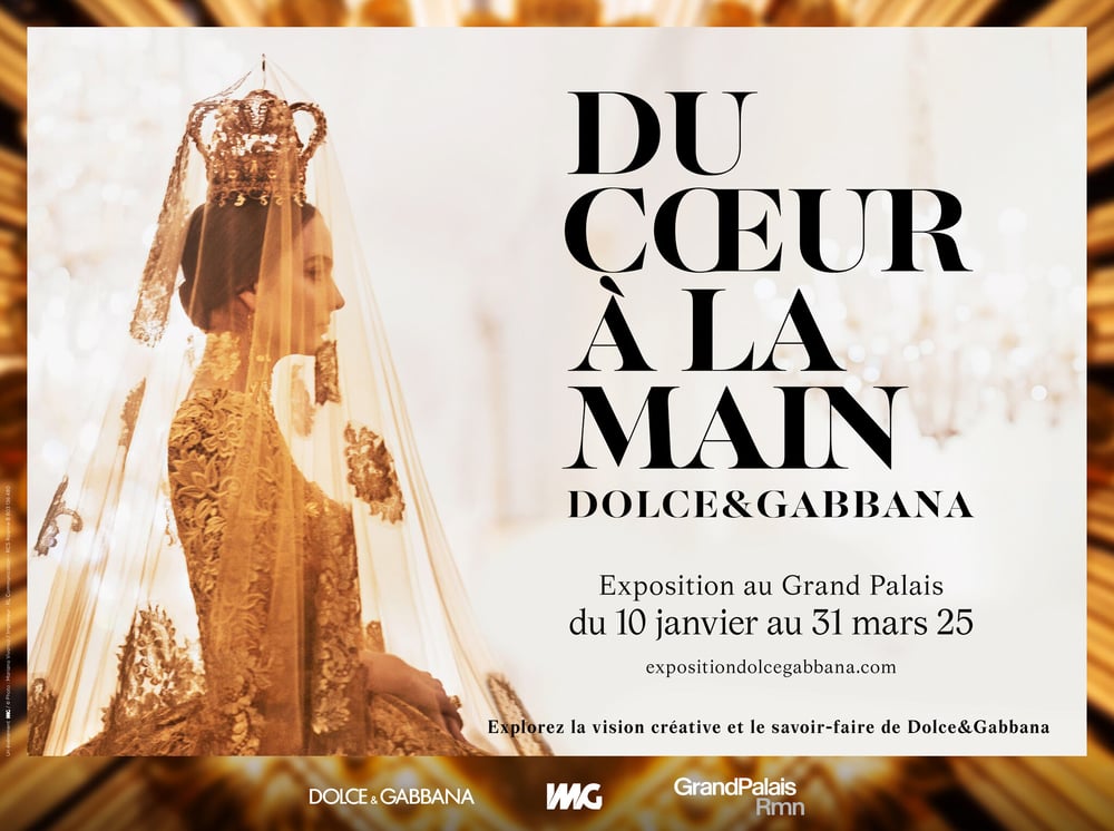 Du Cœur à La Main: Dolce & Gabbana Paris etkinliği