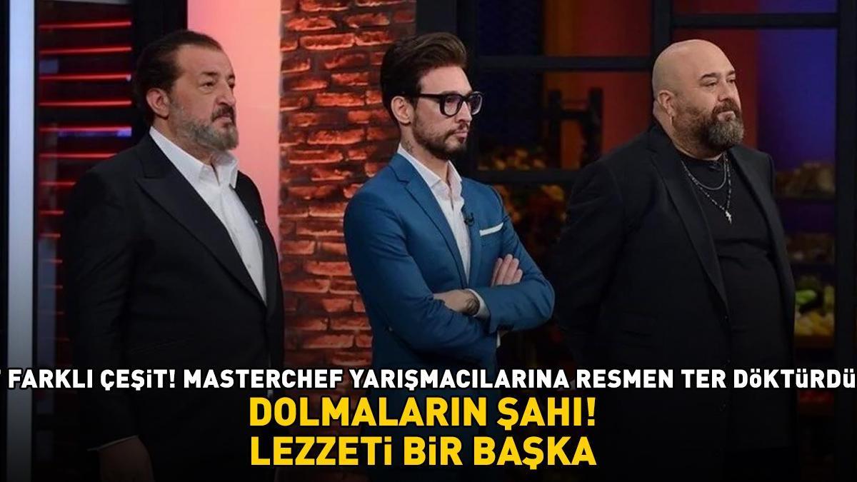 Dolmalarin Sahi MasterChefte Tarifler ve Puf Noktalari Ile Sihil Mahsi