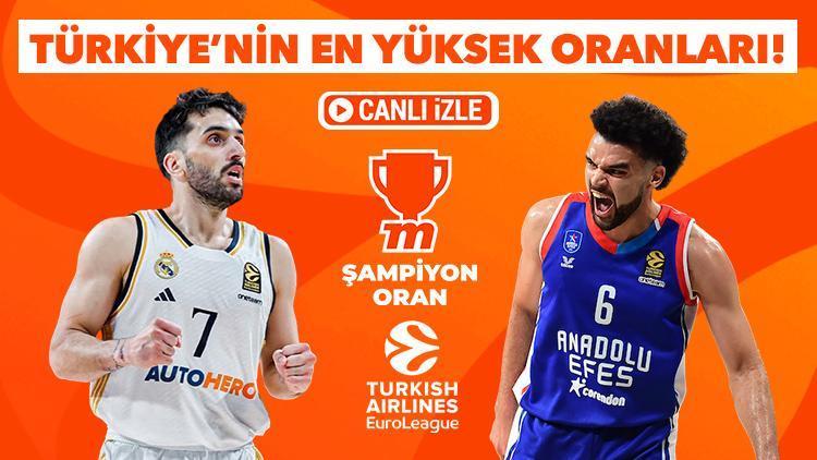 Anadolu Efes ve Real Madrid, THY EuroLeague’in 10. haftasında karşı
