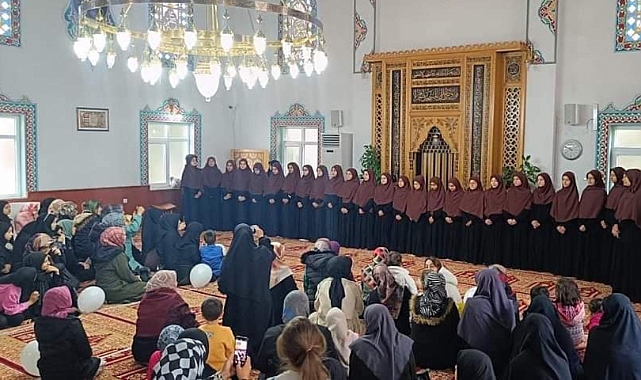 İskilip’te Hafızlık Sevinci: 27 Kız Öğrenci Hafız Oldu 27 Kız