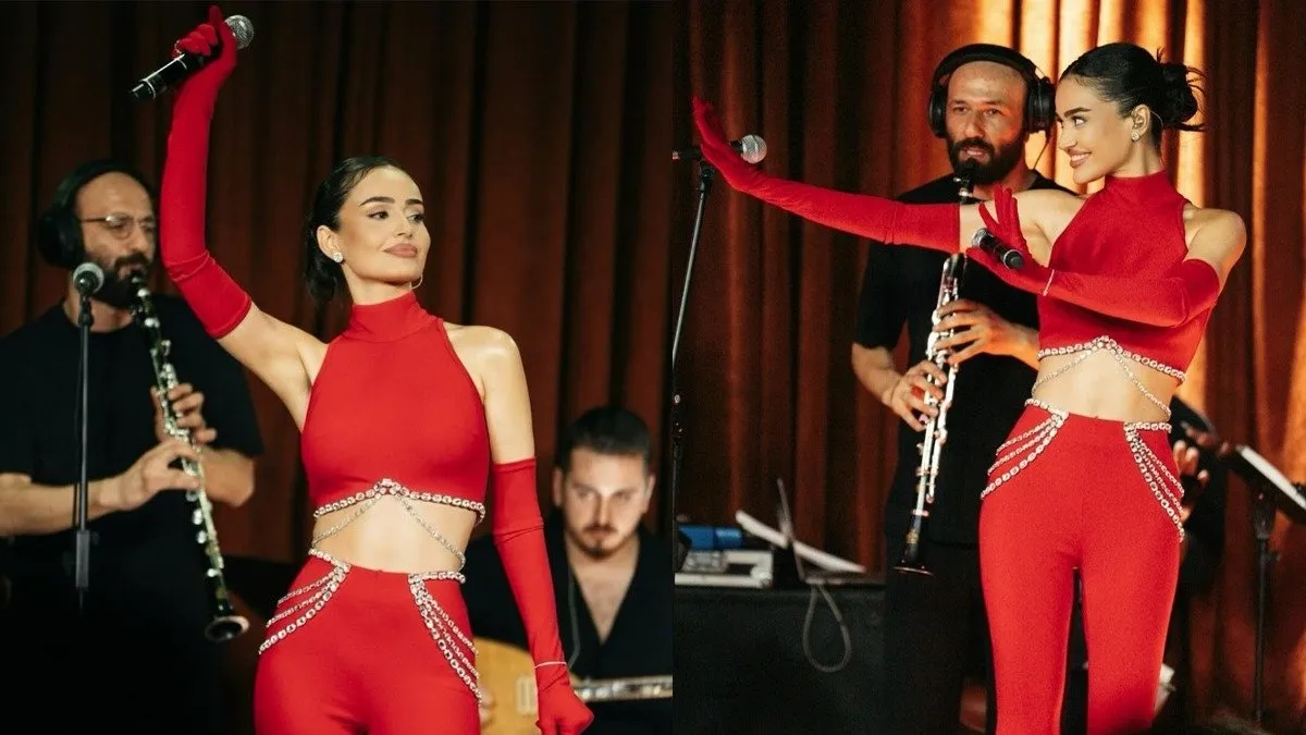 Elif Buse Doğan, Etiler’de Sahne Alırken Sahne Kıyafetlerini Bağışladı Elif