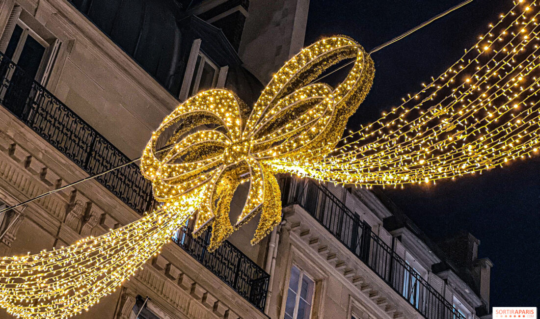 Faubourg Saint-Honoré’de Noel Işıldıyor! Emmanuelle Béart ve Amandine Petit Işıkları