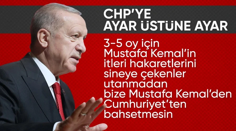 Cumhurbaşkanı Erdoğan: “Ordumuzun Değerini Bilmeliyiz” Cumhurbaşkanı Erdoğan, CHP’ye Yüklendi Cumhurbaşkanı