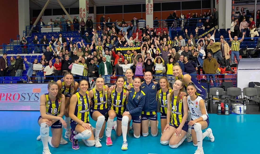 Fenerbahçe Medicana, Vasas Obuda’yı Deplasmanda 3-1 Mağlup Etti Fenerbahçe Medicana,
