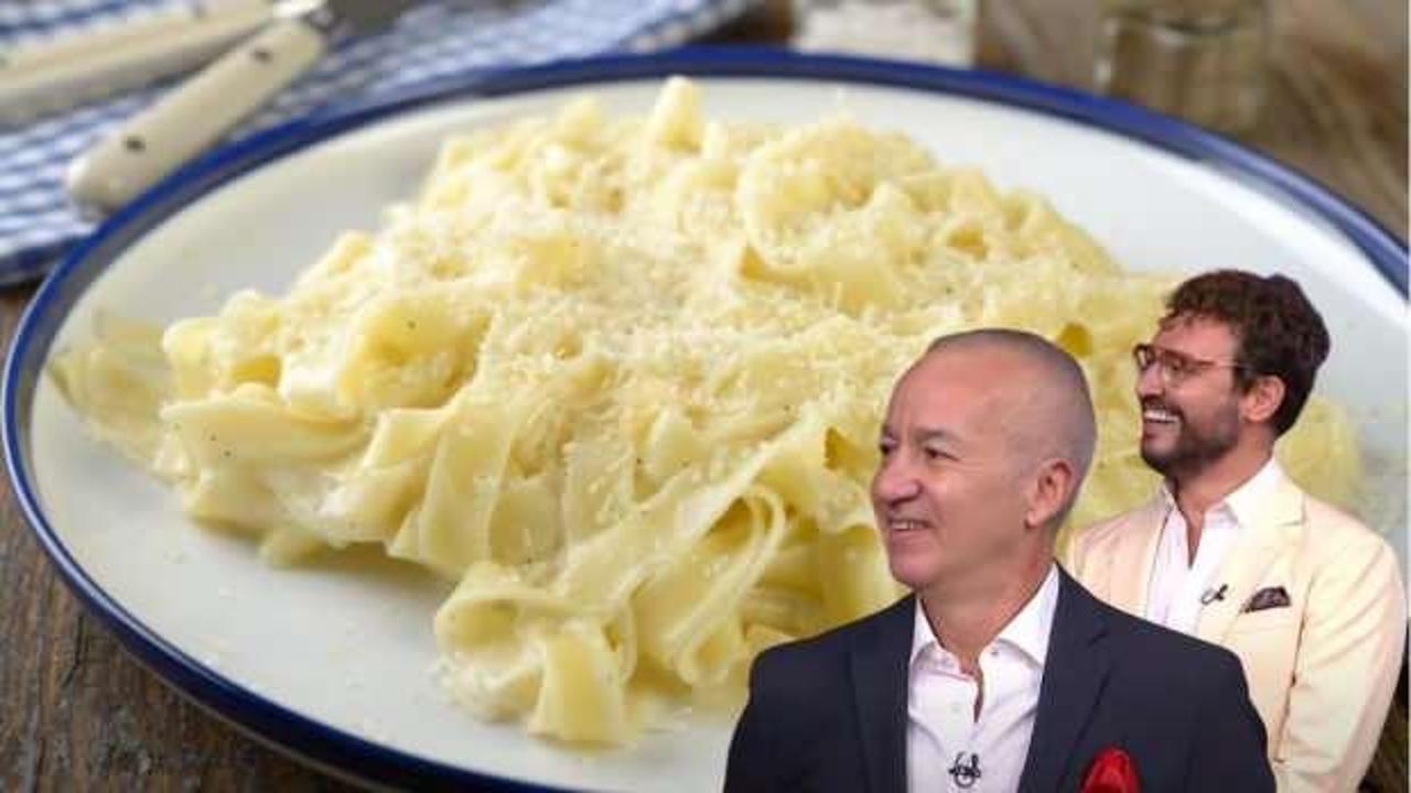 Orijinal fettuccine alfredo nasıl yapılır? MasterChef fettuccine alfredo püf noktası