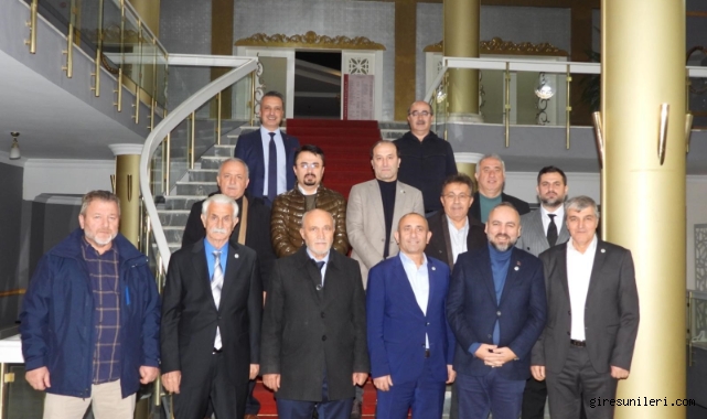 İstişare Kurulu Toplantısında GİRİB Samsun Şubesi Yöneticilerinden Konuşmalar GİRİB Samsun
