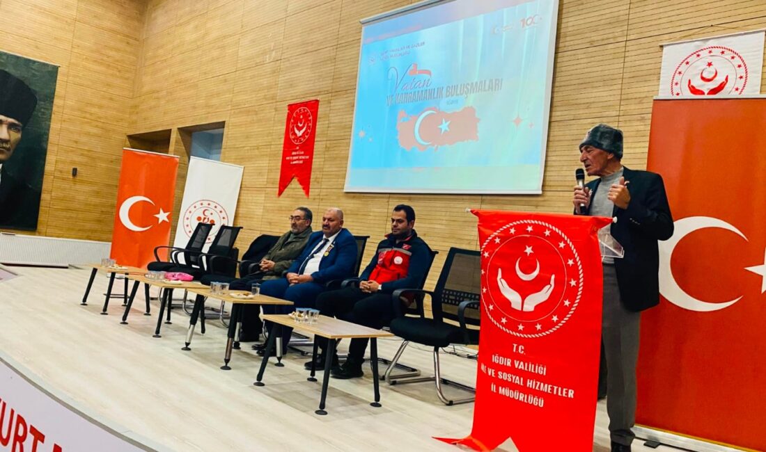 Iğdır’da Gaziler ve Öğrenciler Vatan ve Kahramanlık Buluşmalarında Bir Araya