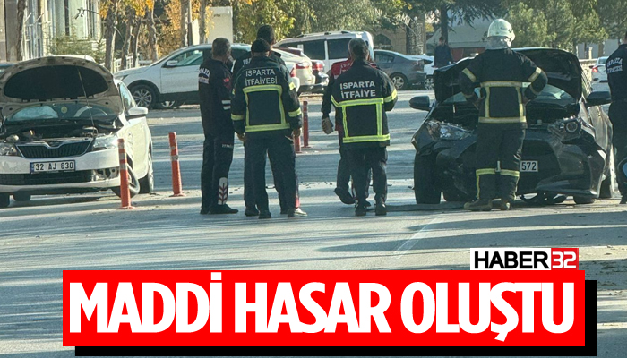 Isparta’da Meydana Gelen Trafik KazasıHaberin BaşlıklarıIsparta’da Meydana Gelen Trafik KazasıKavşakta