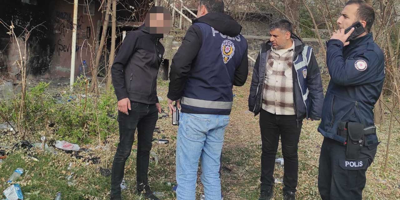 Karsta Polis Ekiplerince Okul Cevreleri ve Metruk Binalarda Denetimler Yapildi