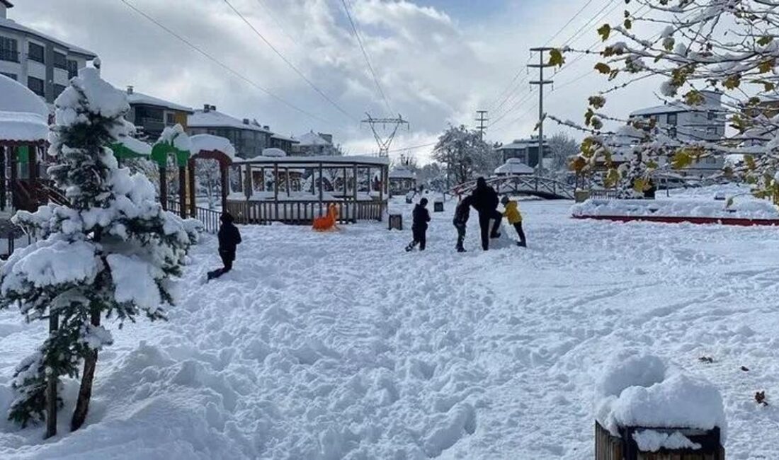 Kar Yağışı Nedeniyle Kayseri’de Okullar Tatil Edildi Kayseri Valiliği tarafından