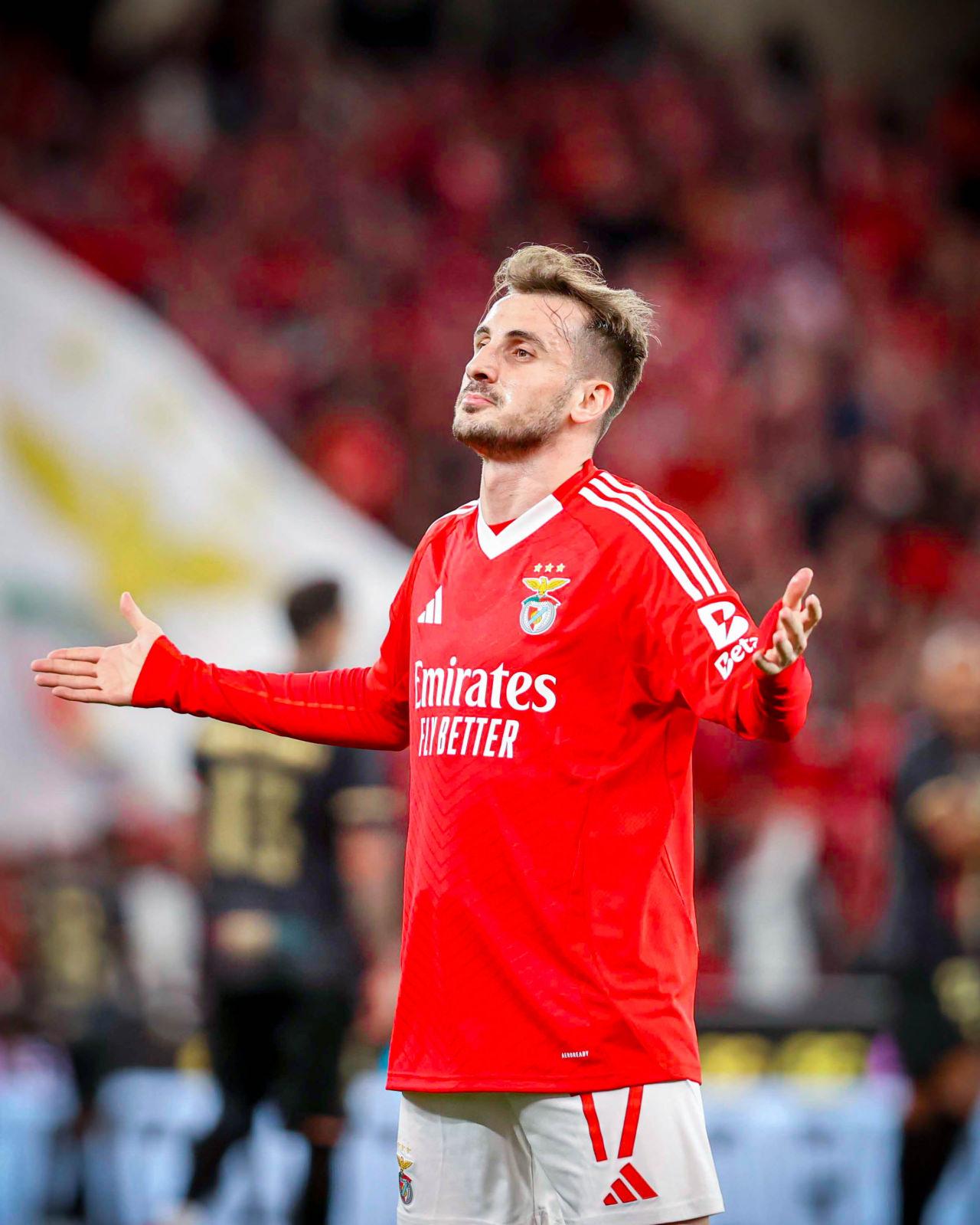 Benfica galibiyet kutlaması