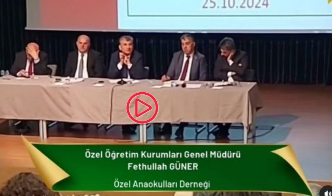 MEB Yetkilisi Özel Anaokullarına Belediye Kreşlerini Kapatma Müjdesi Veriyor Çevre,