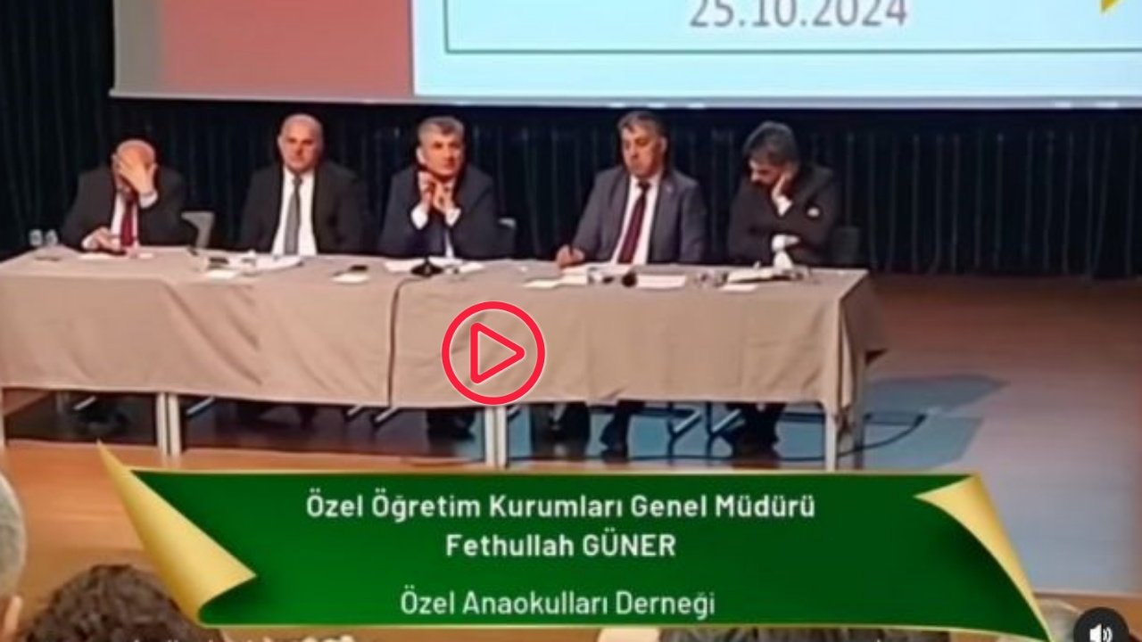 MEB Yetkilisi Özel Anaokullarına Belediye Kreşlerini Kapatma Müjdesi Veriyor Çevre,