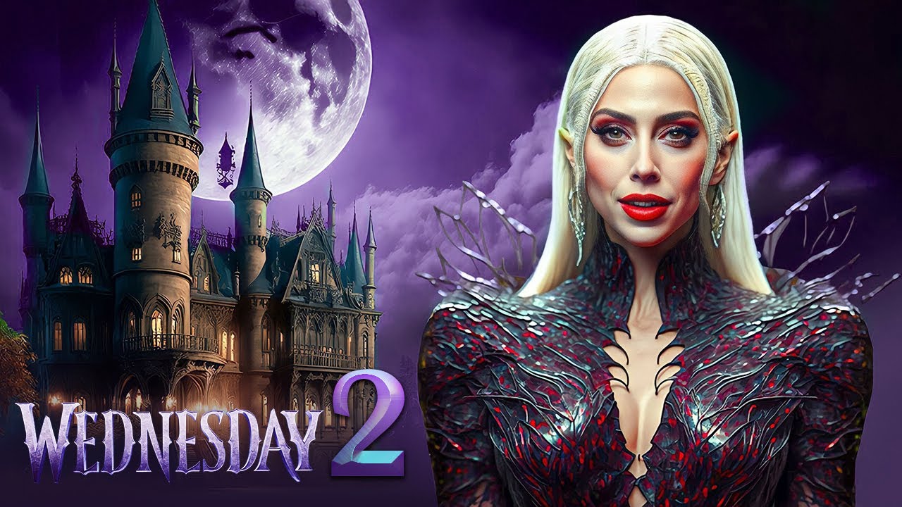 Lady Gaga, Netflix’in popüler dizisi Wednesday’in ikinci sezonunda konuk oyuncu
