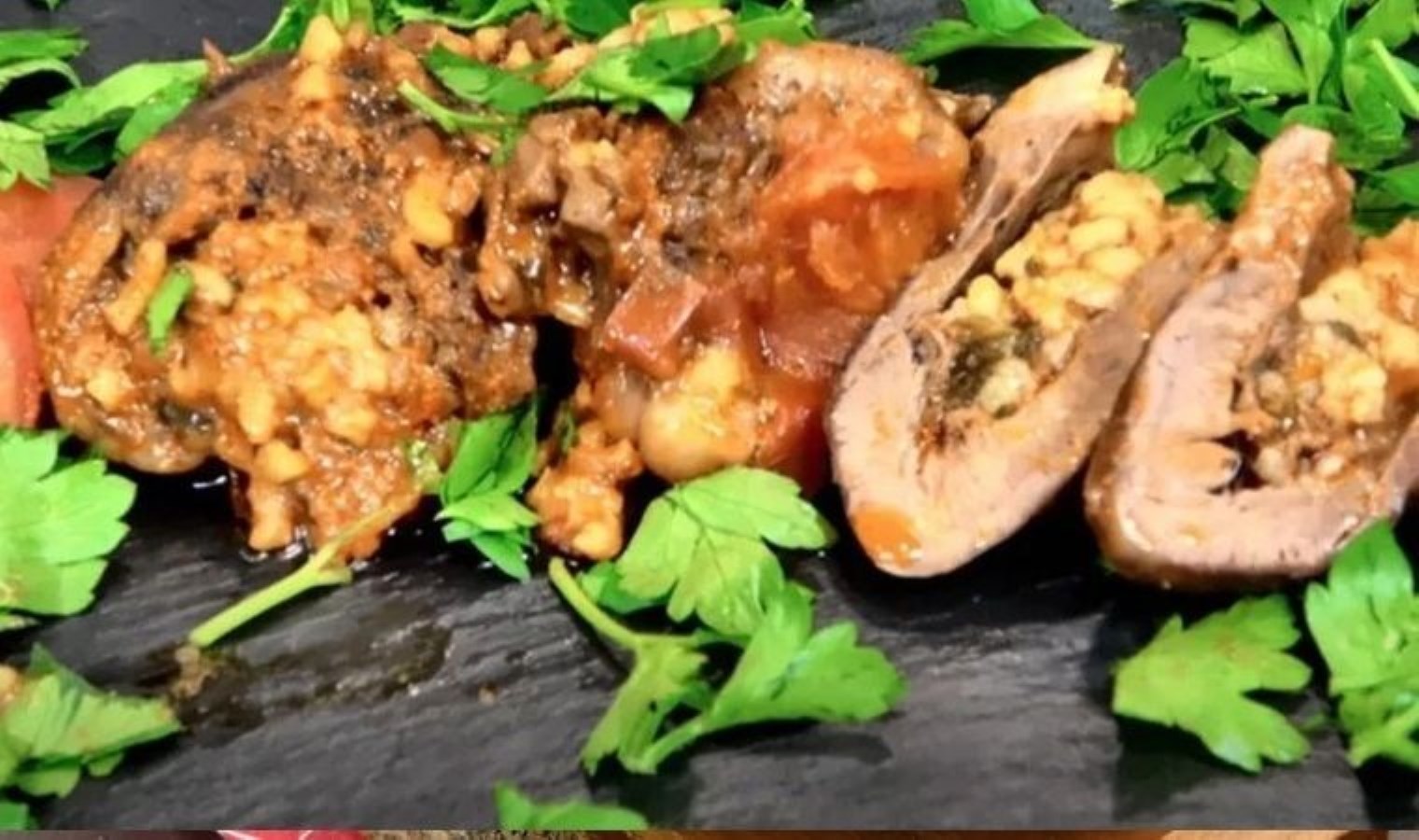 Lezzetli ve Farkli Bir Tarif Masterchef Kuzu Yurek Dolmasi Yapimi