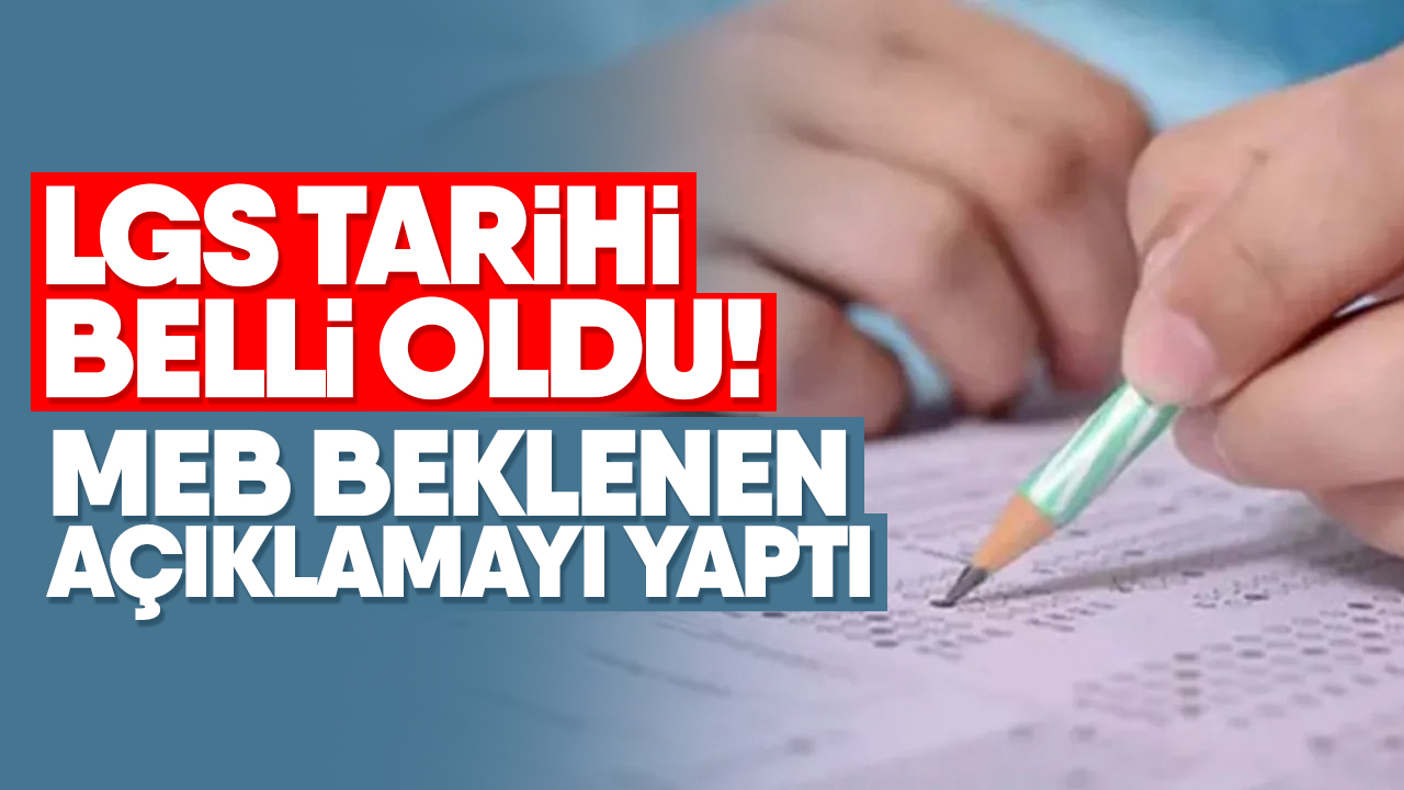 Lgs Tarihi Belli Oldu Meb Beklenen Aciklamayi Yapti Hedef