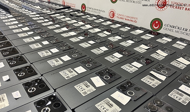 Kapıkule Sınır Kapısında 800 Akıllı Cep Telefonu Ele Geçirildi Ticaret