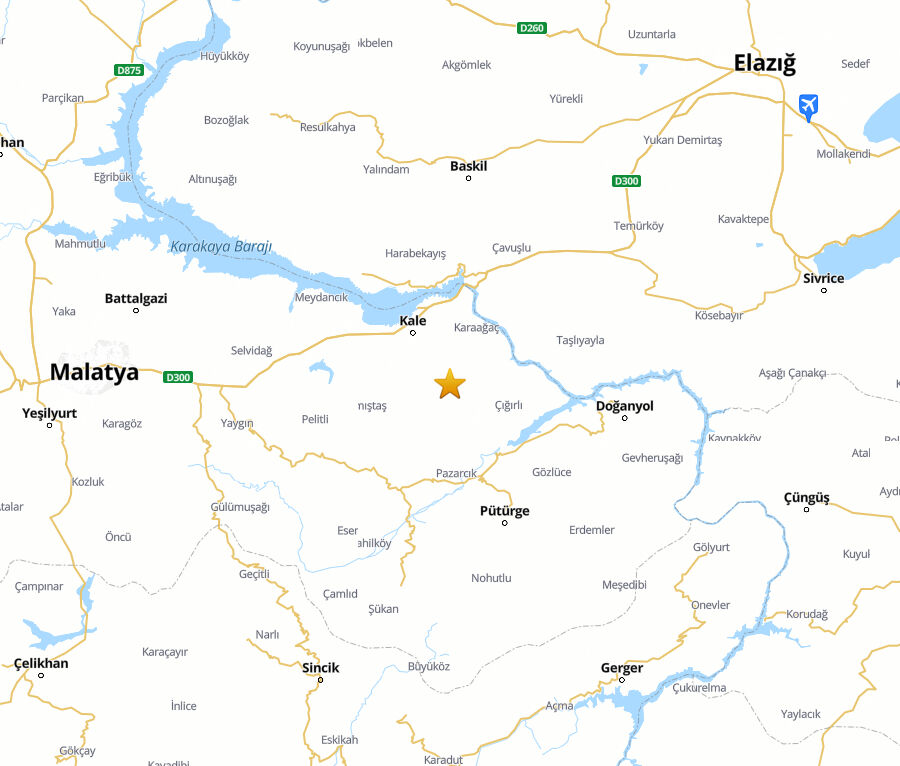 Malatya'da korkutan deprem! Son dakika veriler açıklandı - 1. Resim
