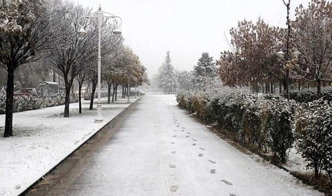 Malatya’da Yoğun Kar Yağışı Nedeniyle Eğitime 1 Gün Ara Malatya’nın
