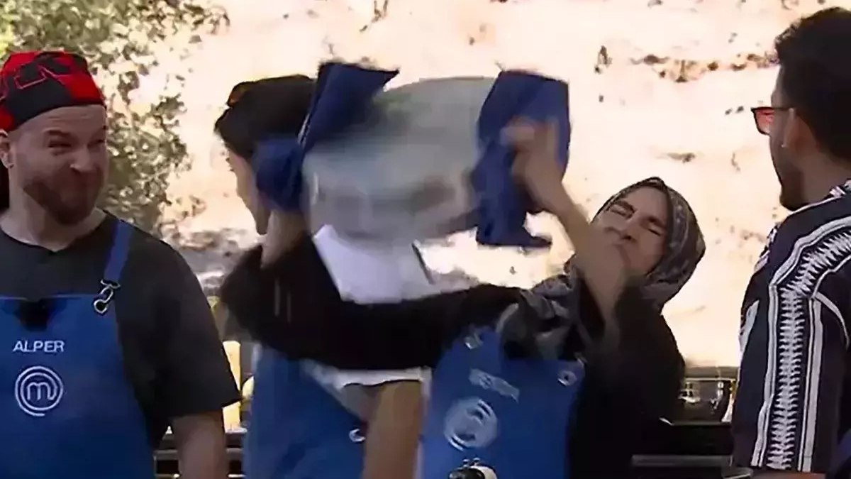 Yüzü yanmıştı! MasterChef Beyza