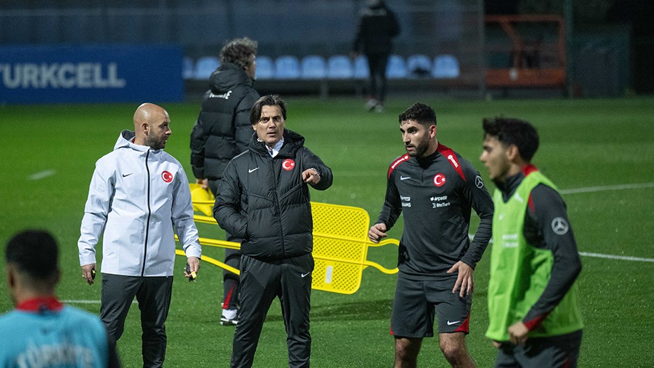A Milli Futbol Takımı, Galler Maçı Hazırlıklarına Devam Ediyor A