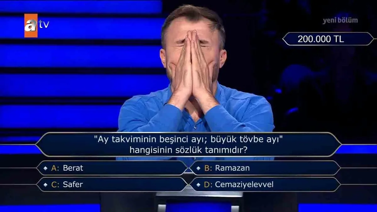 TV programında büyük risk! Tövbe ayı gündemde Yarışmacı ATV’nin sevilen