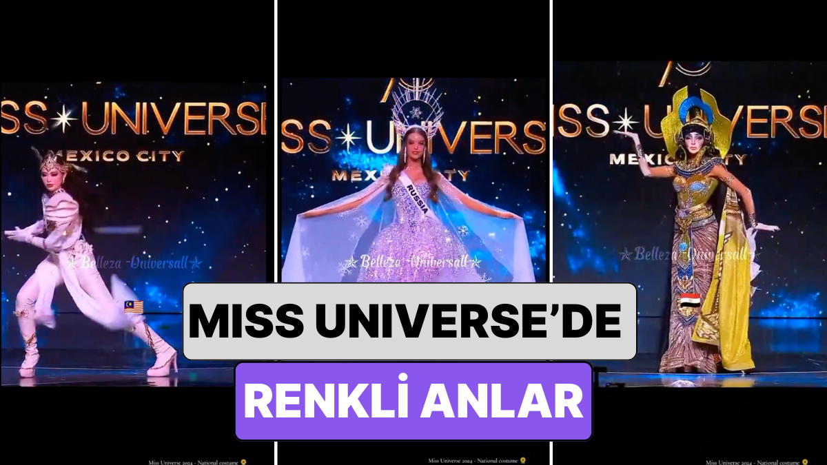 Miss Universite Yarismasinda Kulturel Elbiseler ve Gosteriler Ile Goz Kamastirdilar