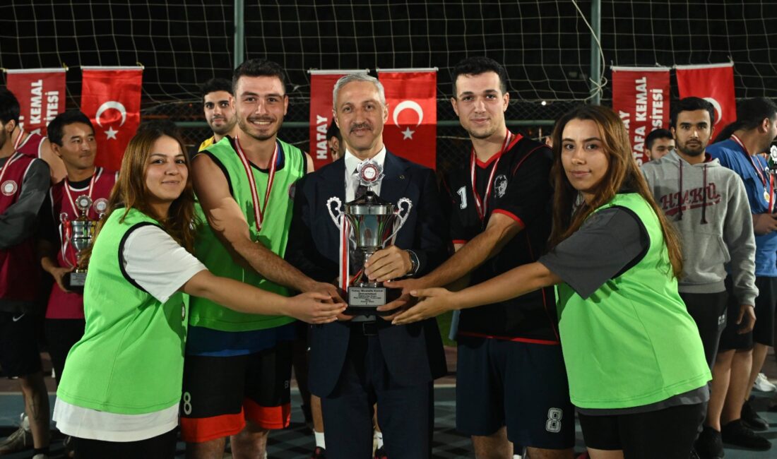 Hatay Mustafa Kemal Üniversitesi Öğrenci Turnuvalarında Kupa HeyecanıHaberin BaşlıklarıHatay Mustafa