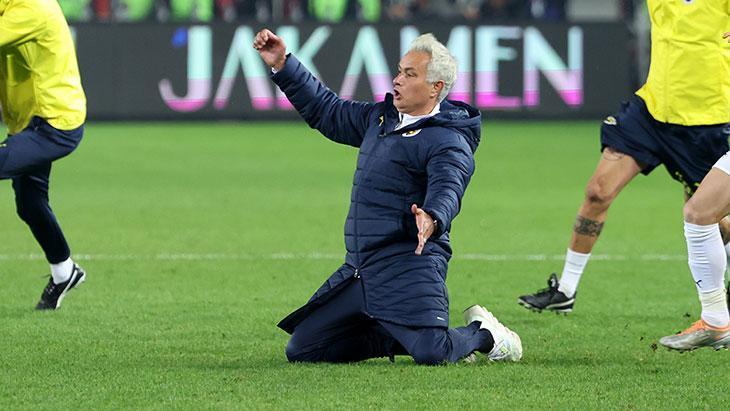 Fenerbahçe, Trabzonspor’u Mourinho’nun Çılgın Kutlamalarıyla Yendi Mourinho’nun Komik Sevinç Anları