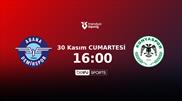 Adana Demirspor – Tümosan Konyaspor Maçı Öncesi Son Durum Adana