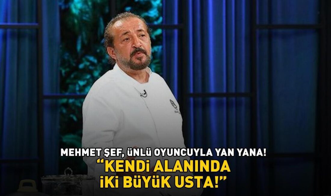 Ünlü Şef Mehmet Yalçınkaya ve Usta Oyuncu Şener Şen Buluşması