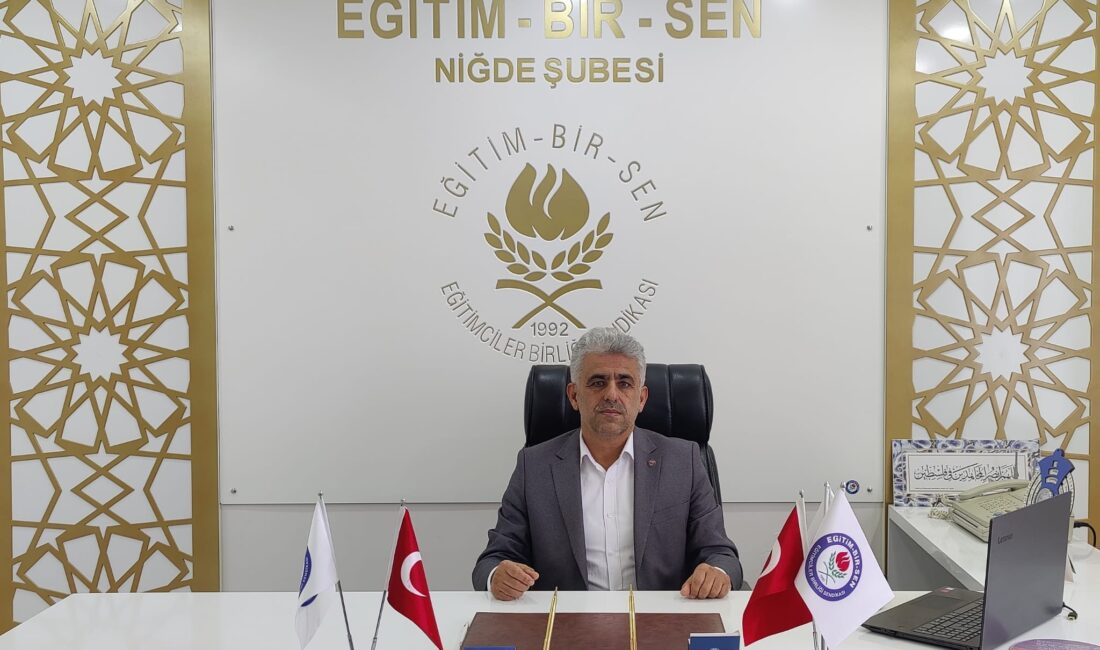 Eğitim Bir Sen Niğde Şube Başkanı Hasan Orhan: Norm Kadro
