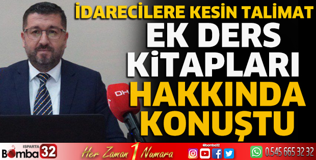 Isparta İl Milli Eğitim Müdürü Recai Ocak: “Ücretsiz Sunulan Ders