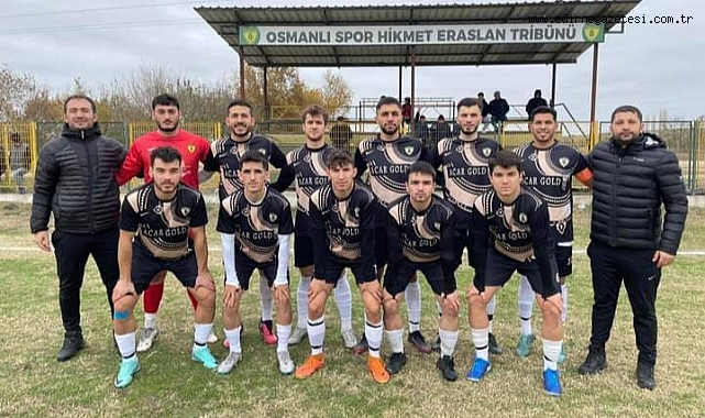 Osmanlıspor, Tuncaspor’u 3-1 Mağlup Etti Edirne Süper Amatör Lig Maçında