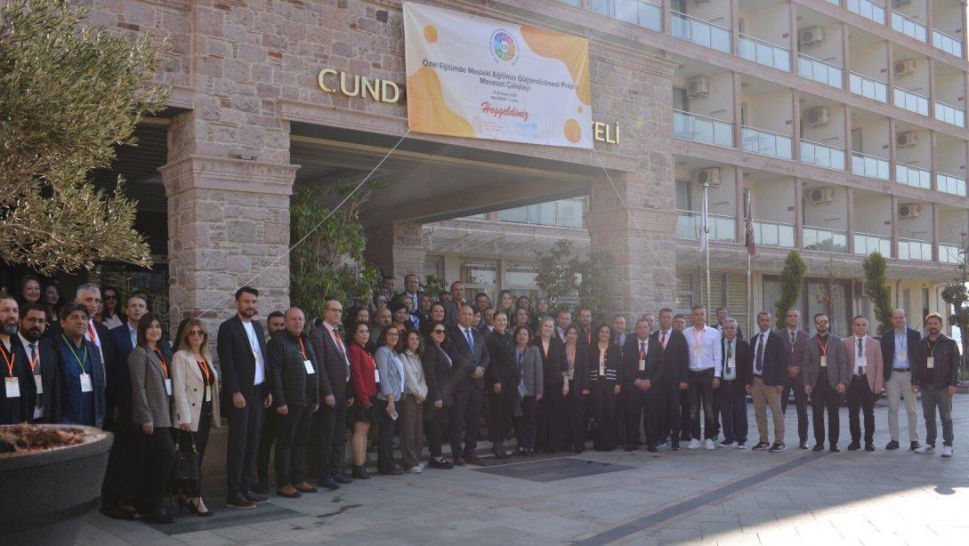 Özel Eğitimde Mesleki Eğitimin Güçlendirilmesi Projesi Kapsamında Mevzuat Çalıştayı Gerçekleştirildi