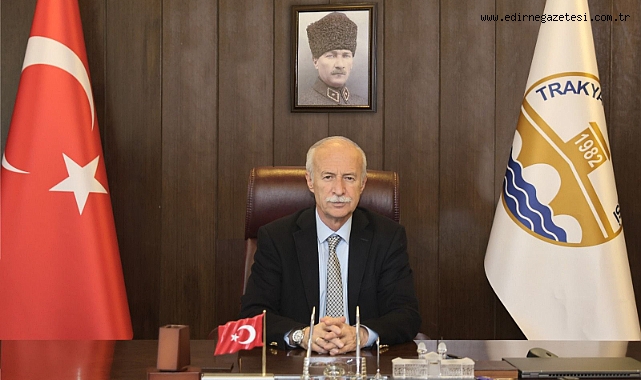 Trakya Üniversitesi Rektöründen 24 Kasım Öğretmenler Günü Mesajı Öğretmenlerimize Kutlama