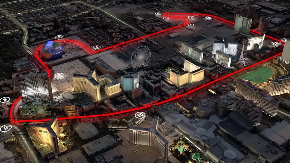 Las Vegas, Formula 1’in en renkli yarışlarından birine ev sahipliği