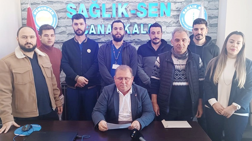 Sağlık Sen, Çanakkale Onsekiz Mart Üniversitesi Hastanesi’nde yaşanan personel uzaklaştırma