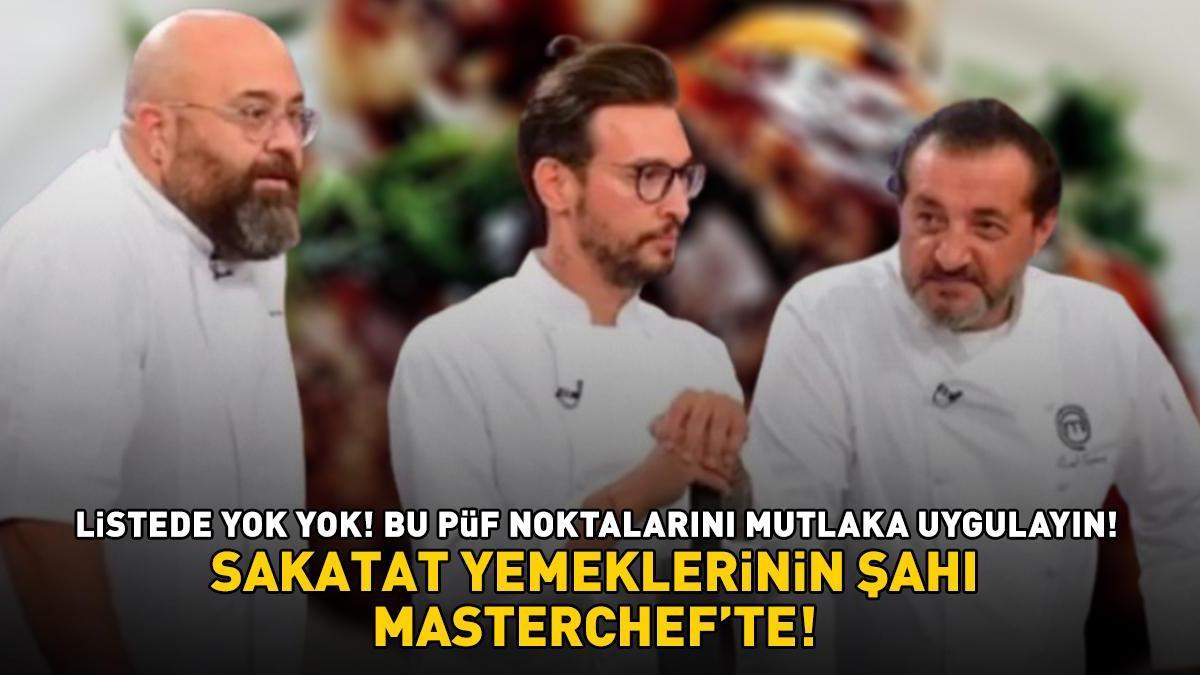 Sakatat Lezzetlerinin Krali MasterChefte Tuzlama Corbasi Koc Yumurtasi Arpa Sehriyeli