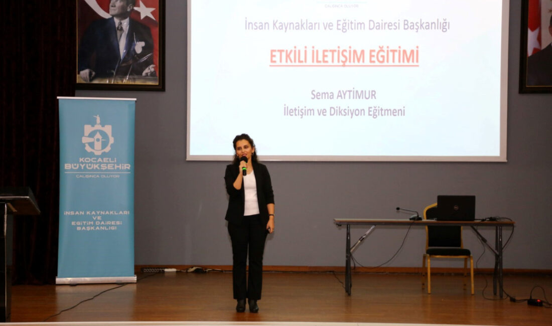 Kocaeli Büyükşehir Belediyesi, Şef ve Amir Personeline Eğitim Verdi Eğitim