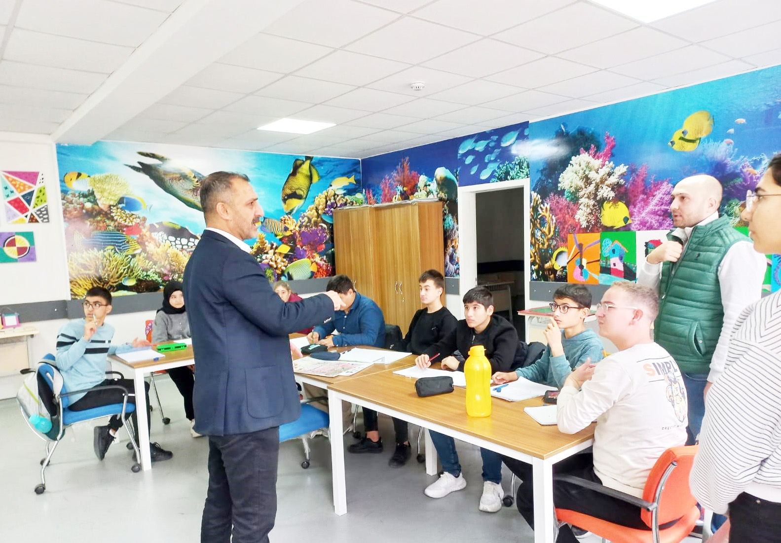 Sube Muduru Yetkin Ozel Egitim Meslek Okulu Faaliyetlerini Denetledi –