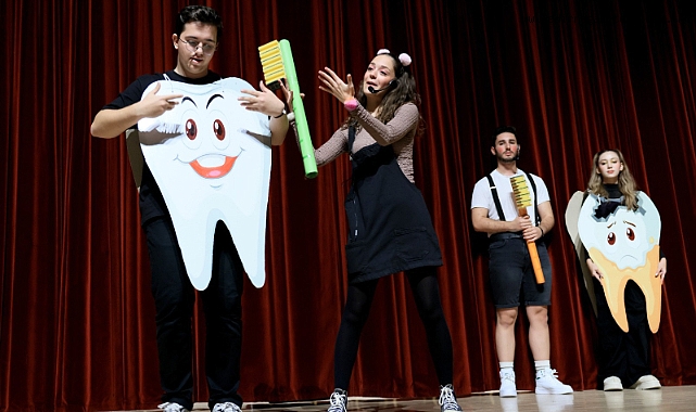 Trakya Üniversitesi, Çocuklara Diş Bakımı Eğitici Tiyatro Sergisi Trakya Üniversitesi