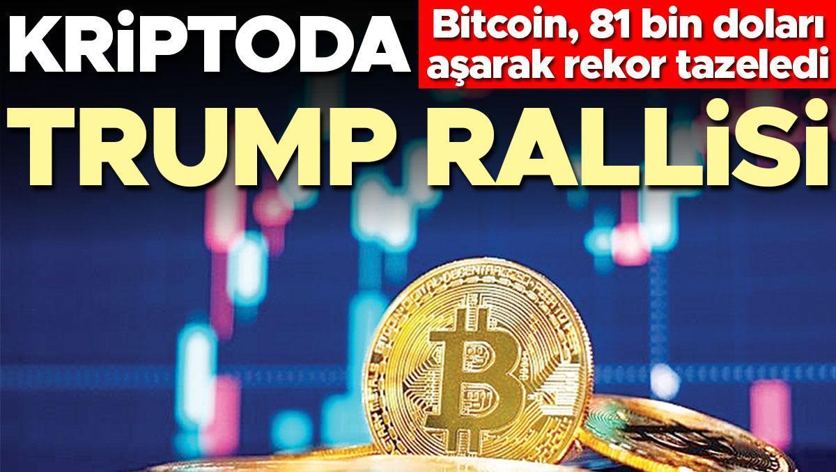 kripto Piyasalarında Trump Etkisi: bitcoin Yükselişte kripto varlık dostu olarak