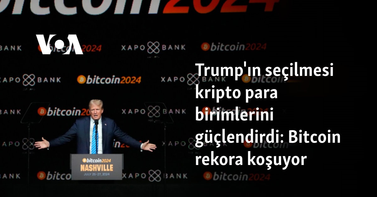 bitcoin, Trump Etkisiyle Rekora Koşuyor: kripto Para Birimleri Yükselişte Trump’ın