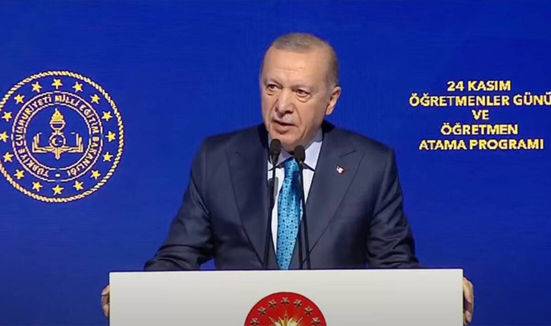 Cumhurbaşkanı Erdoğan: Öğretmenlerimiz Gönül İşçileridir, İrfanı Hür Nesiller Yetiştiriyoruz Cumhurbaşkanı