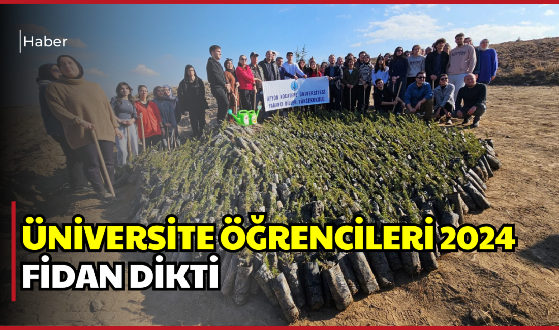 Afyon Kocatepe Üniversitesi’nde eğitim gören öğrenciler, Afyonkarahisar Orman İşletme Müdürlüğü