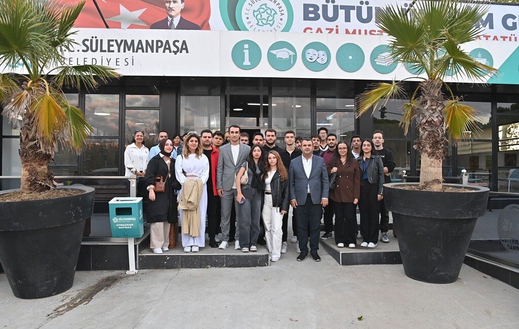 Süleymanpaşa Belediye Başkanı, Namık Kemal Üniversitesi öğrencilerine destek olmak için